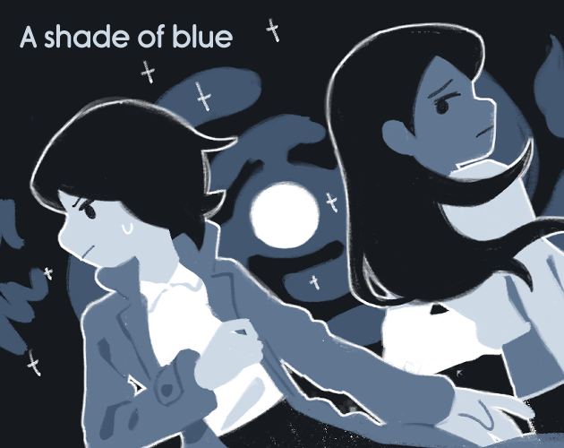 A shade of blue