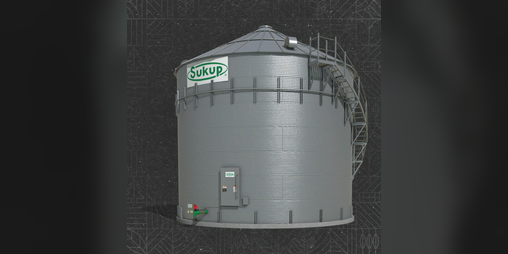 Cover image for 7 Ring Sukup Grain Bin
