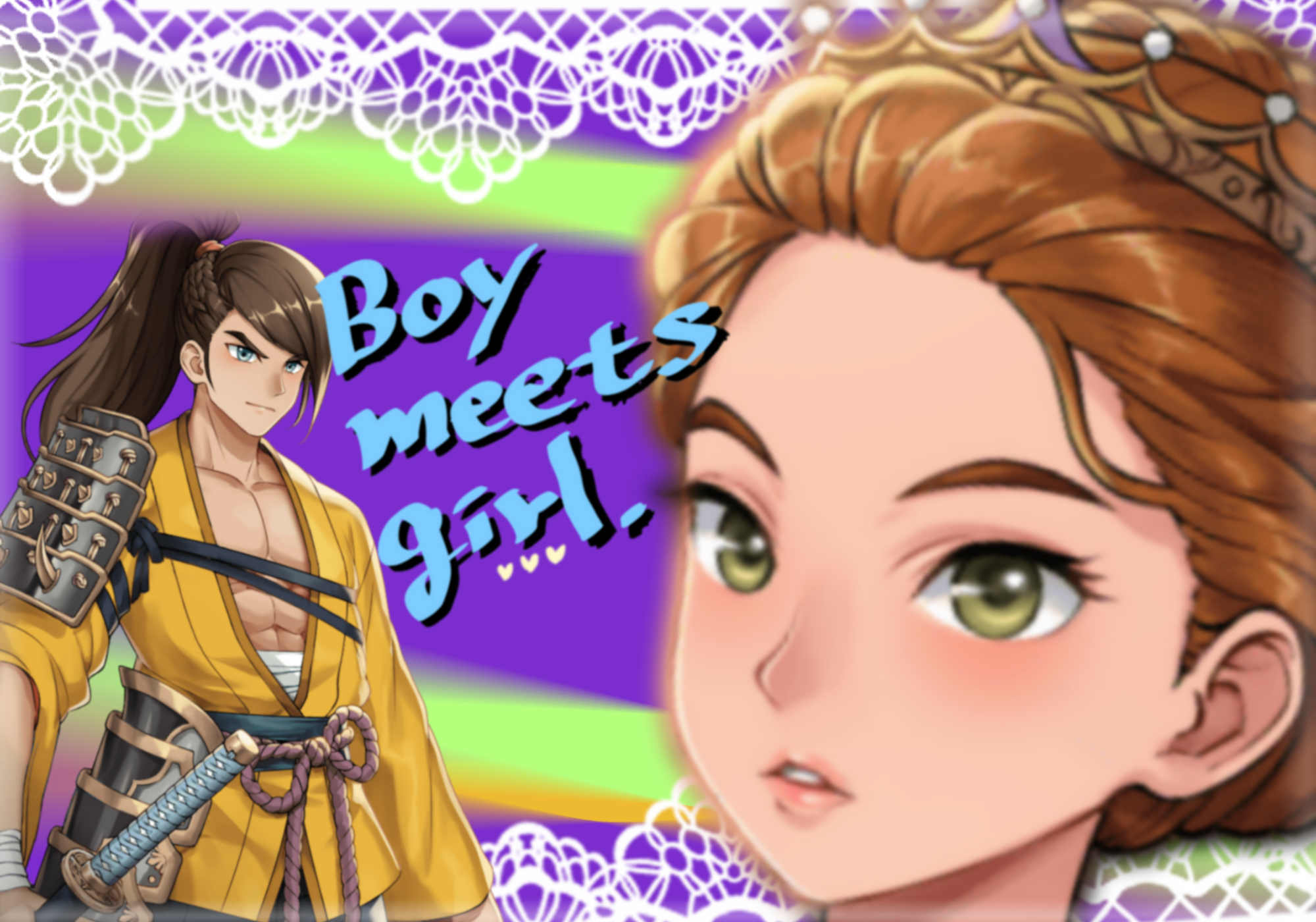 Boy meets girl by cerberuscerberus
