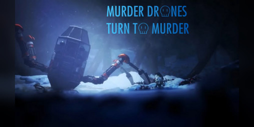 Cover image for Murder drones turn to murder