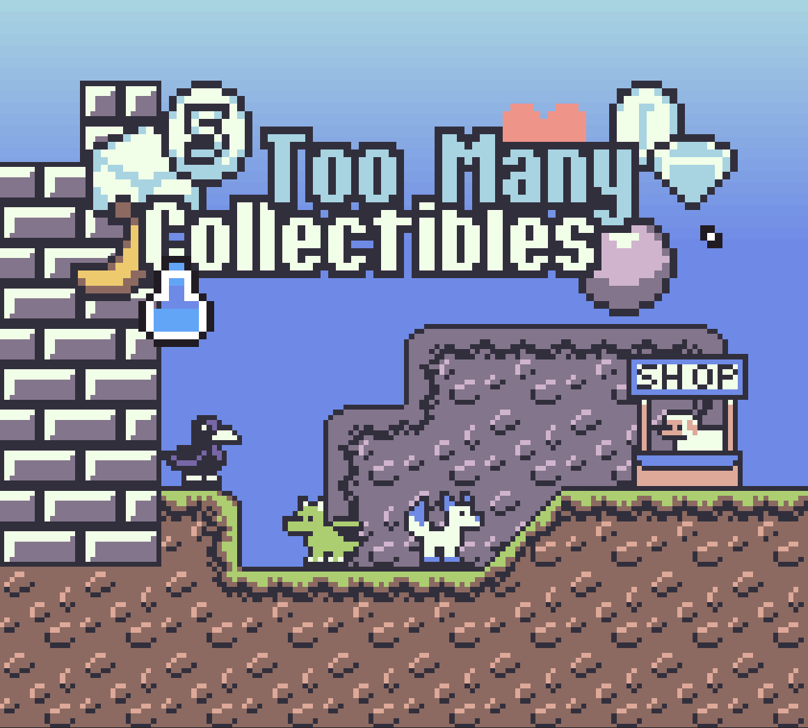 Cover image for Too Many Collectibles