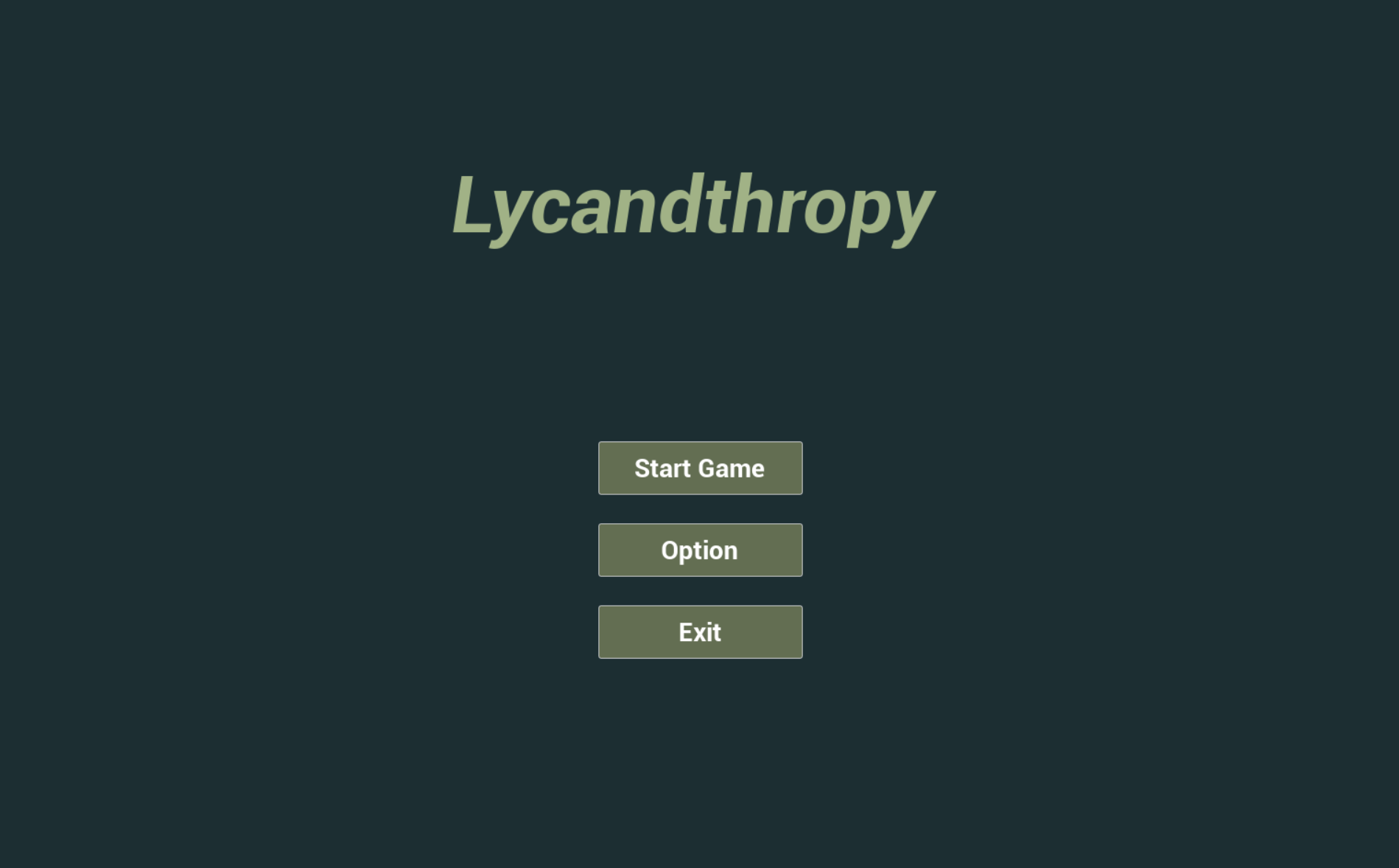Lycandthropy