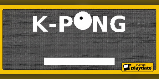 Cover image for K-Pong – Pong with a Crank Twist