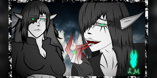 Cover image for Kiira The Elven Necromancer|Artzine