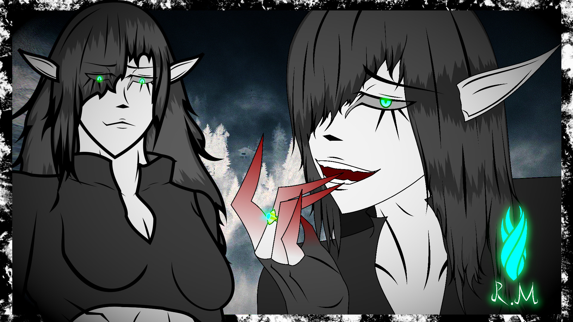 Cover image for Kiira The Elven Necromancer|Artzine