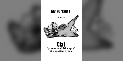 Cover image for my fursona vol. 2 - The YEEN ZINE (2025)