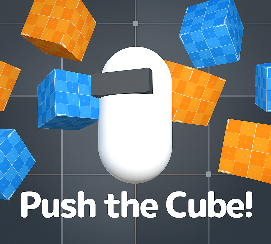 Cover image for Push the Cube!