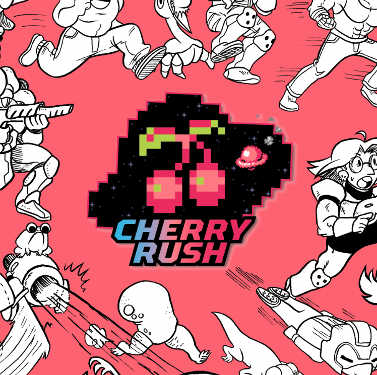 Cover image for UFO 50 Cherry Rush Poster