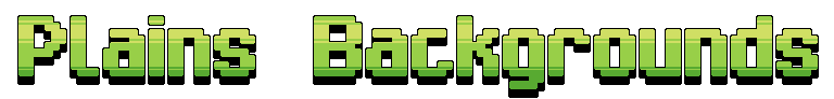 Backgrounds - Plains (Pixel Art, RPG)