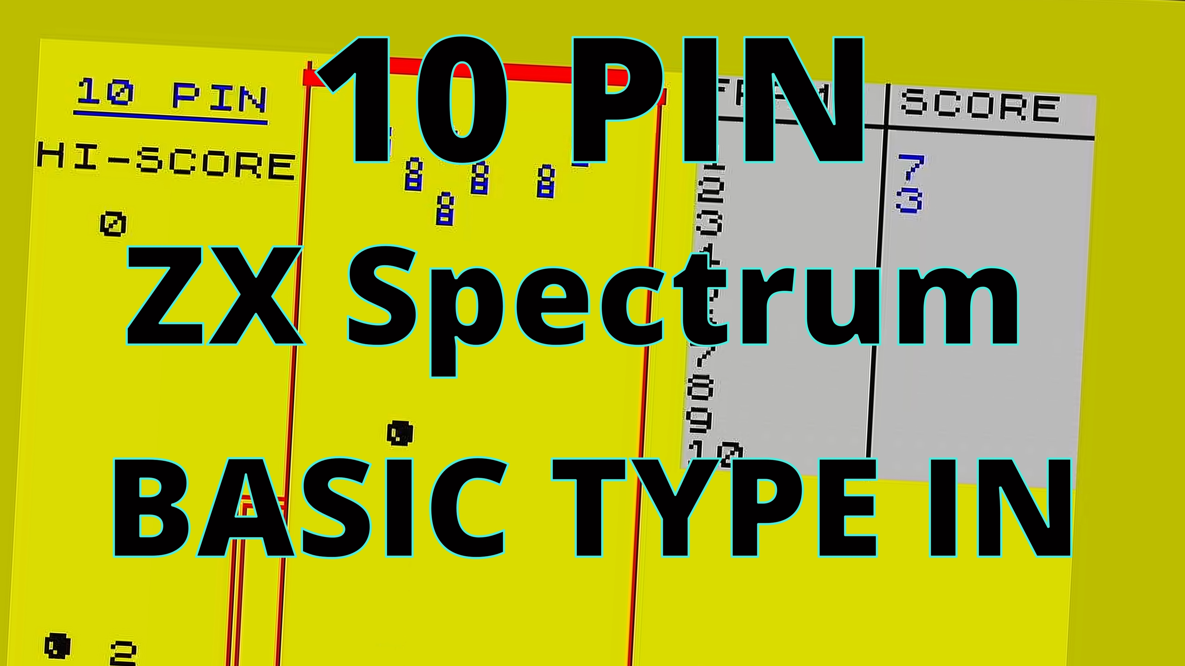 Portada de 10 PIN para ZX Spectrum