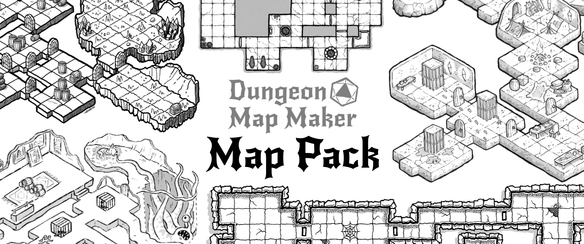 Dungeon Map Maker Map Pack