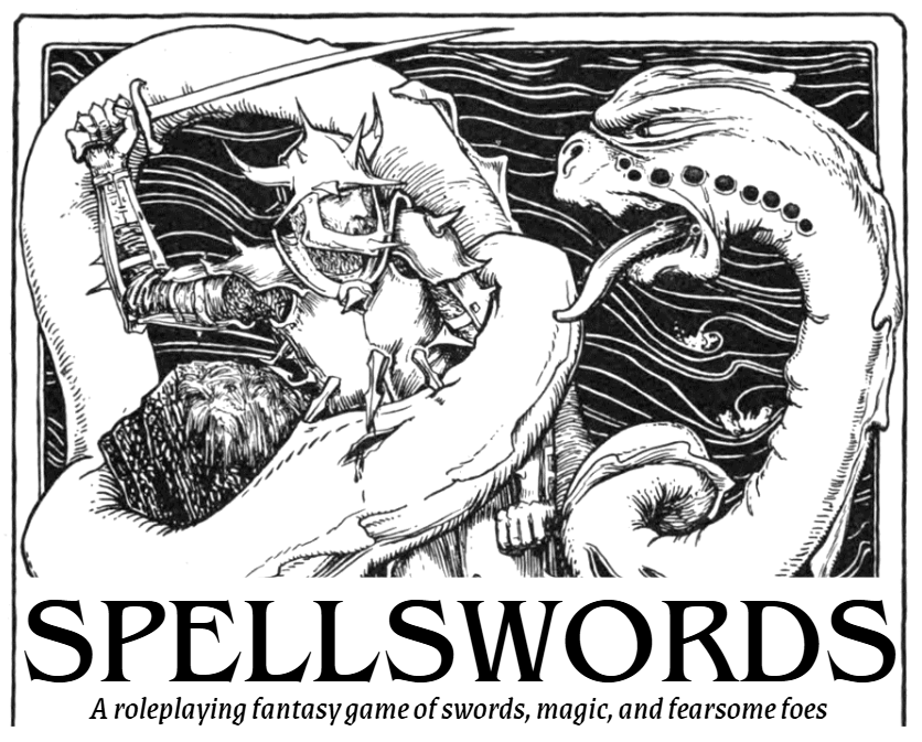 Portada de Spellswords