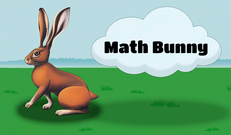 Math Bunny by Aser