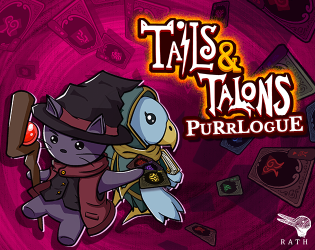 Cover image for Tails & Talons: Purrlogue