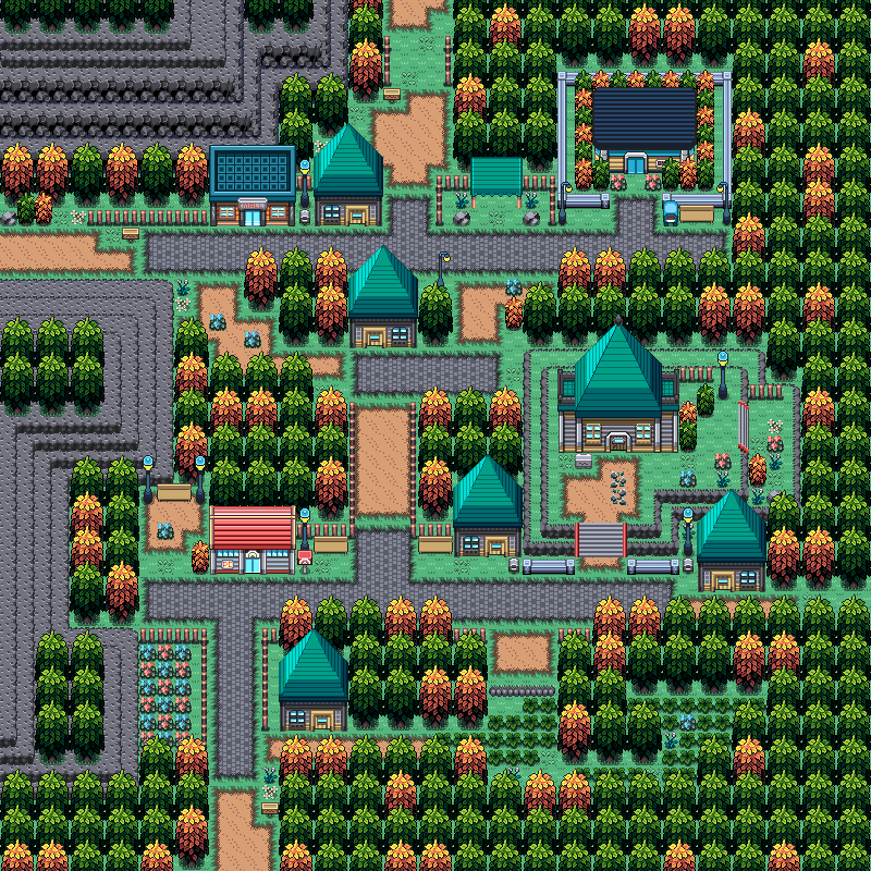 Top-Down Rpg Pokemon Inspired Tileset
