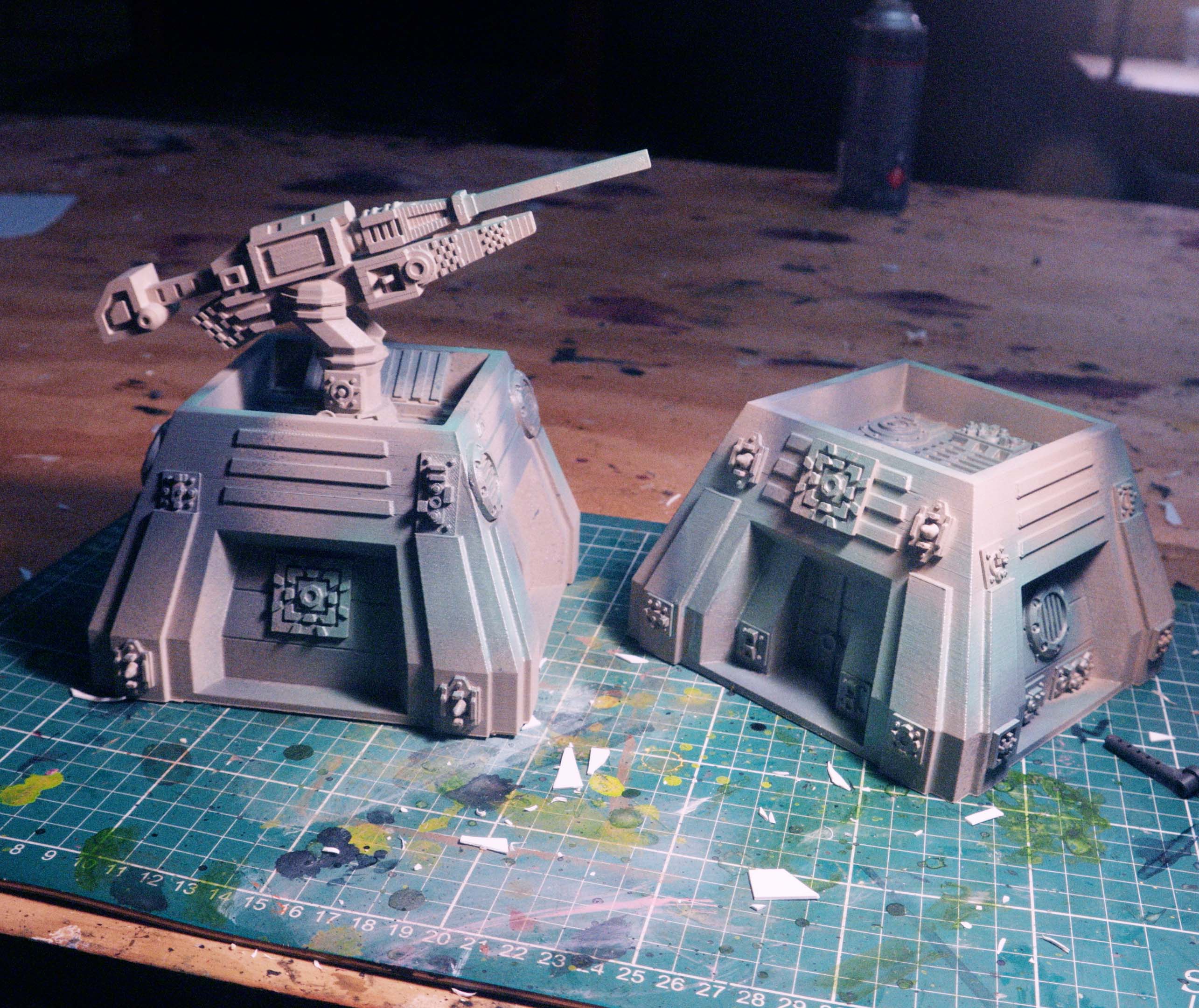 Cover image for Permadeath Bunker + Bertha - Digital Miniature STL