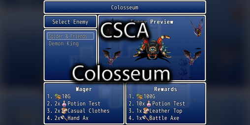 Cover image for CSCA Colosseum for RPG Maker VX Ace