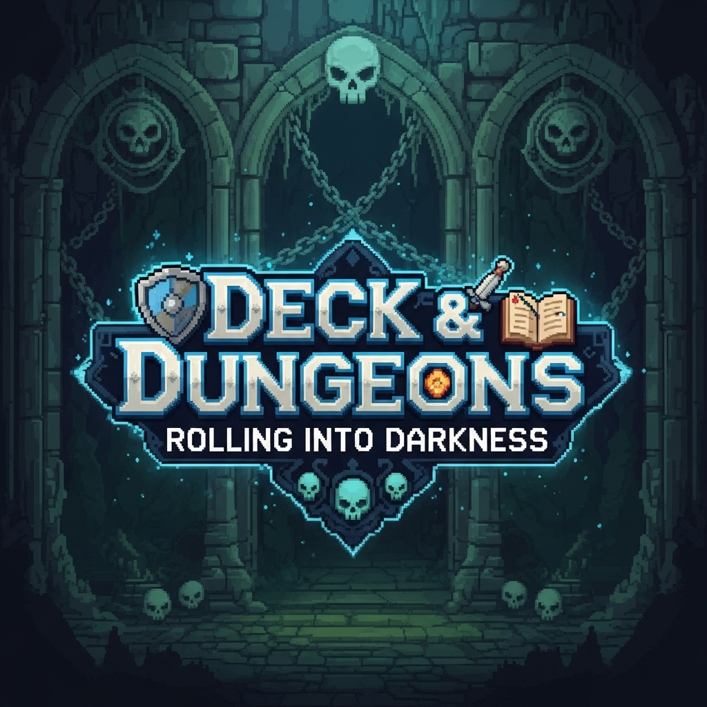 Cover image for Deck & Dungeons: Rolling in to darkness