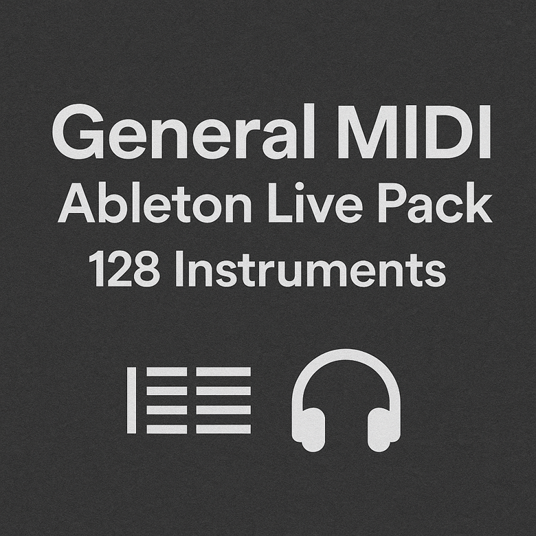 General MIDI Instruments -Ableton Live Pack