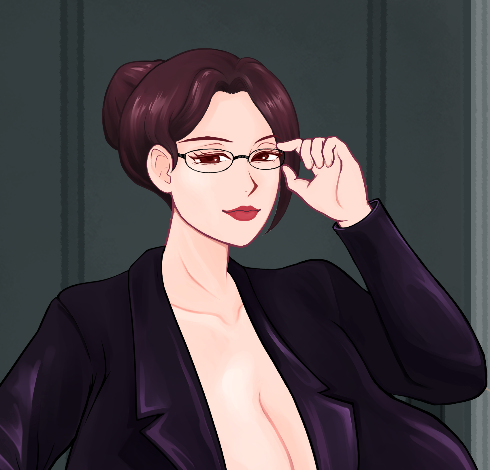 Cover art for Life With Mom, an adult visual novel by lilyforadream