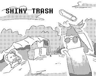 shiny trash
