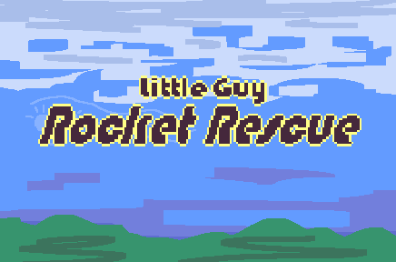 Cover image for Little Guy Rocket Rescue