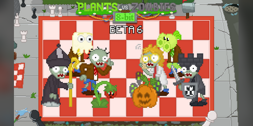 Cover image for Plants vs Zombies 8-bit [BETA 6]