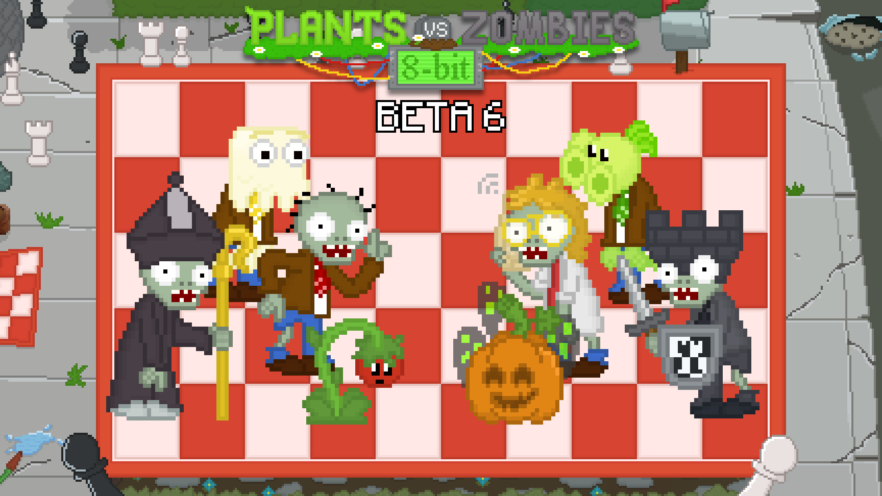 Cover image for Plants vs Zombies 8-bit [BETA 6]