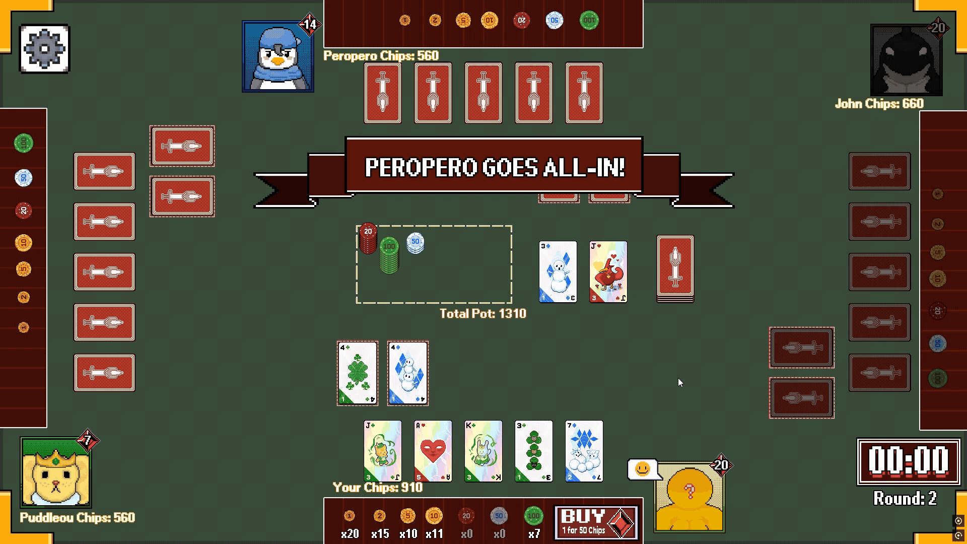 Need Feedback for Poker x Battle Card Game - Brackeys Game Jam 2025.2 ...