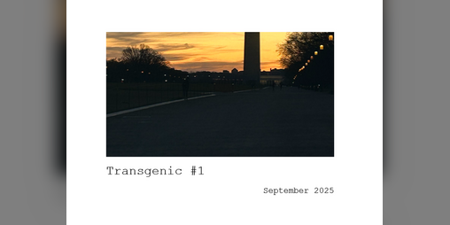Cover image for Transgenic #1