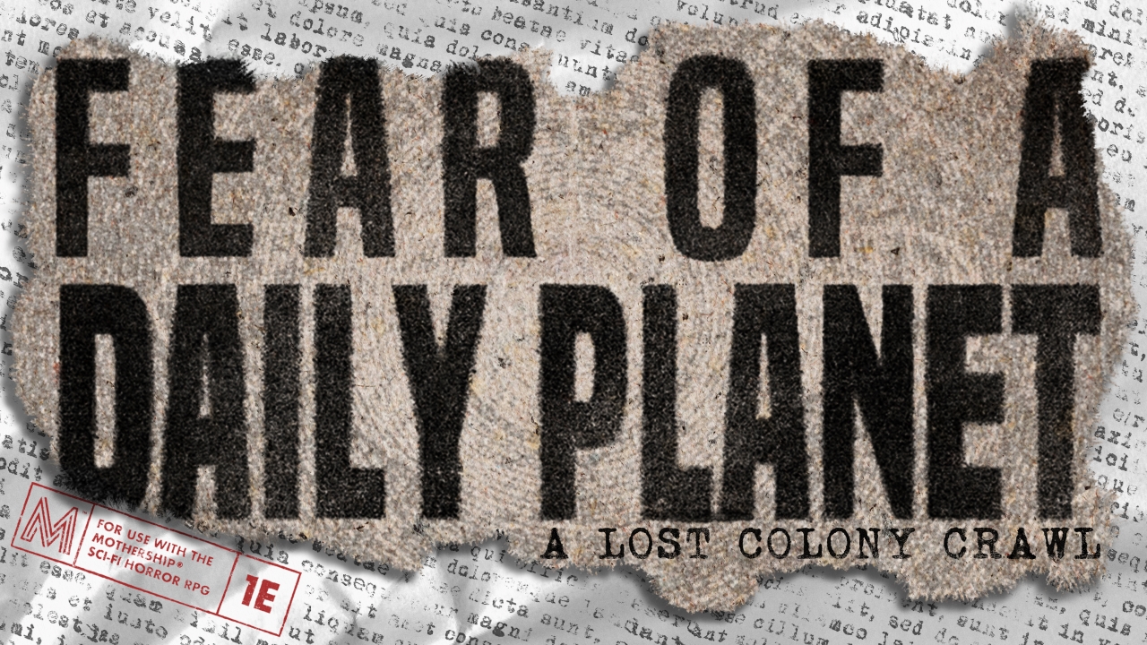 Cover image for Fear of a Daily Planet