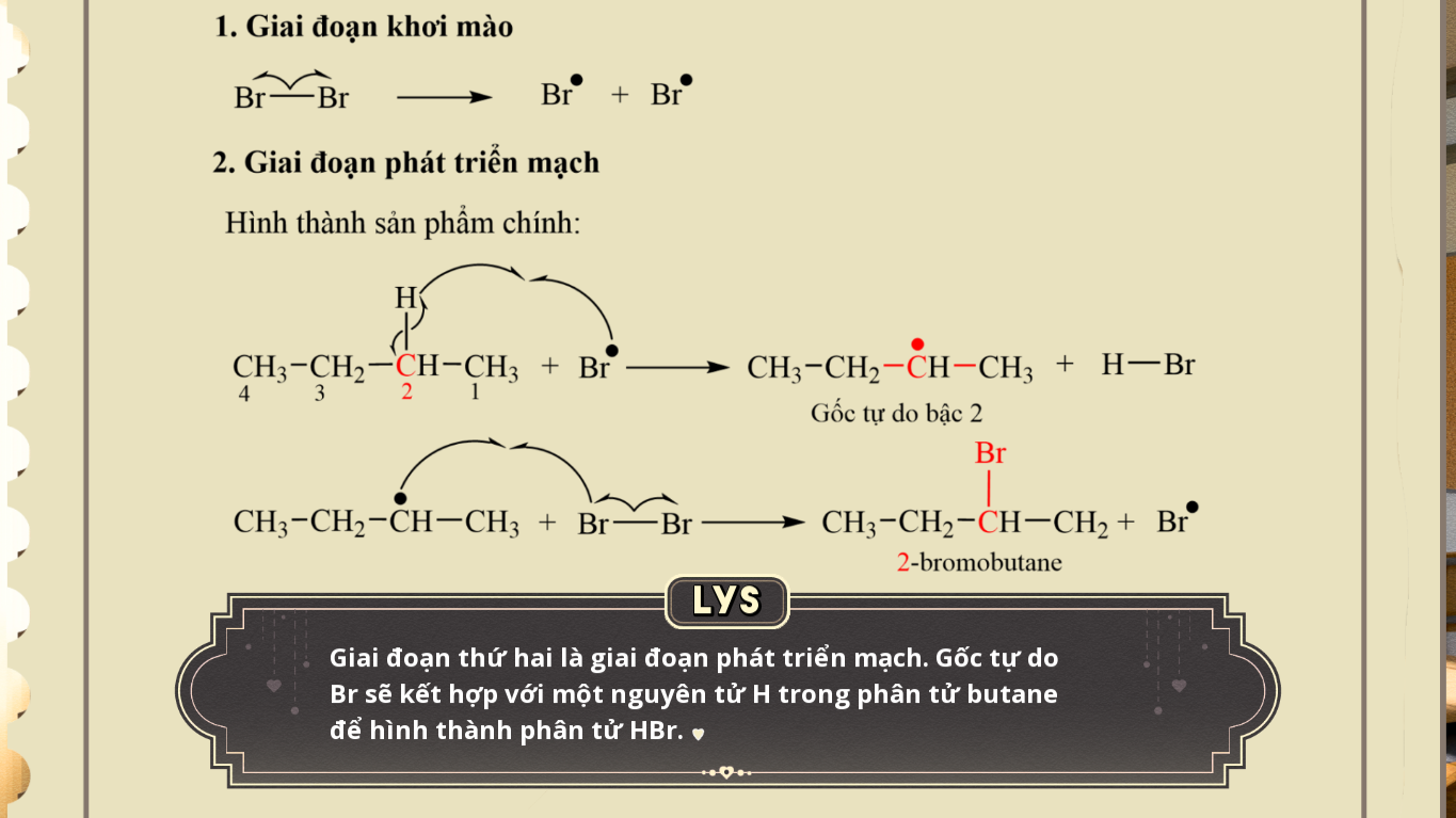 Cơ chế phản ứng thế gốc tự do Cơ chế phản ứng thế gốc tự do