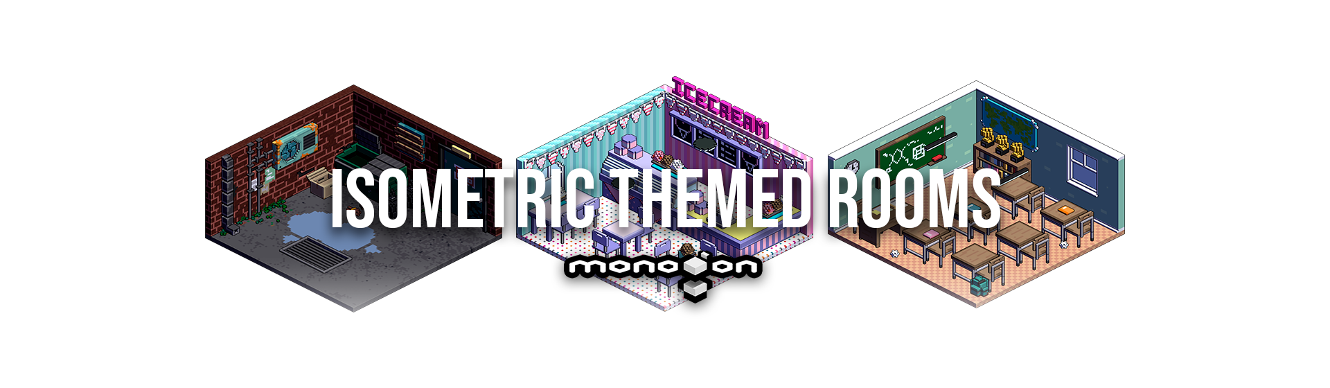 Isometric Themed Rooms