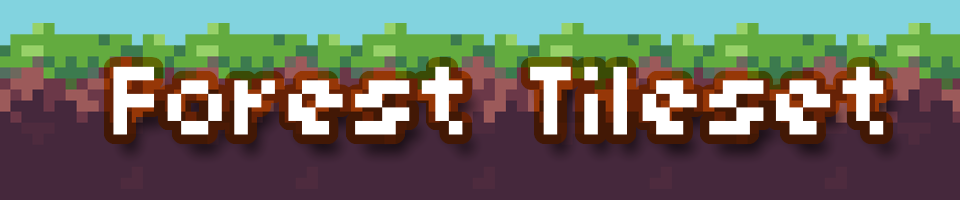 Pixel Forest Tiles - RPG/Platformer Terrain