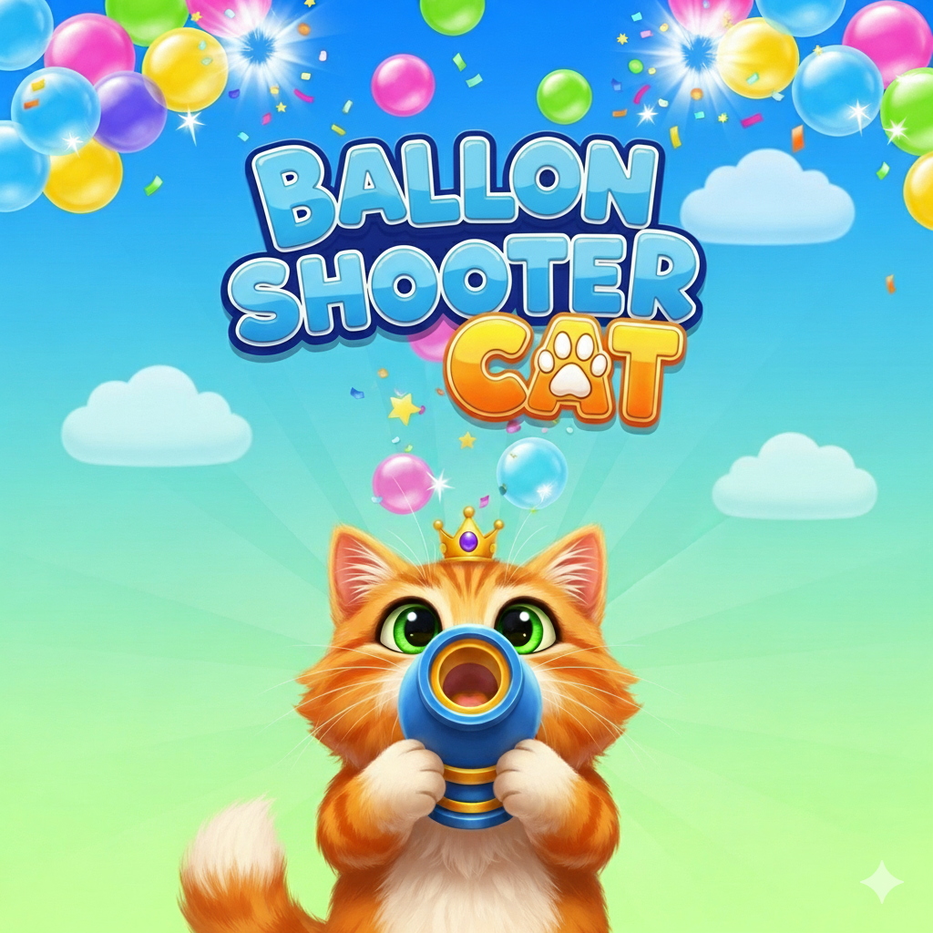 Cover image for Ballon Shooter Cat