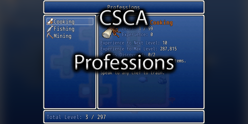 Cover image for CSCA Professions for RPG Maker VX Ace