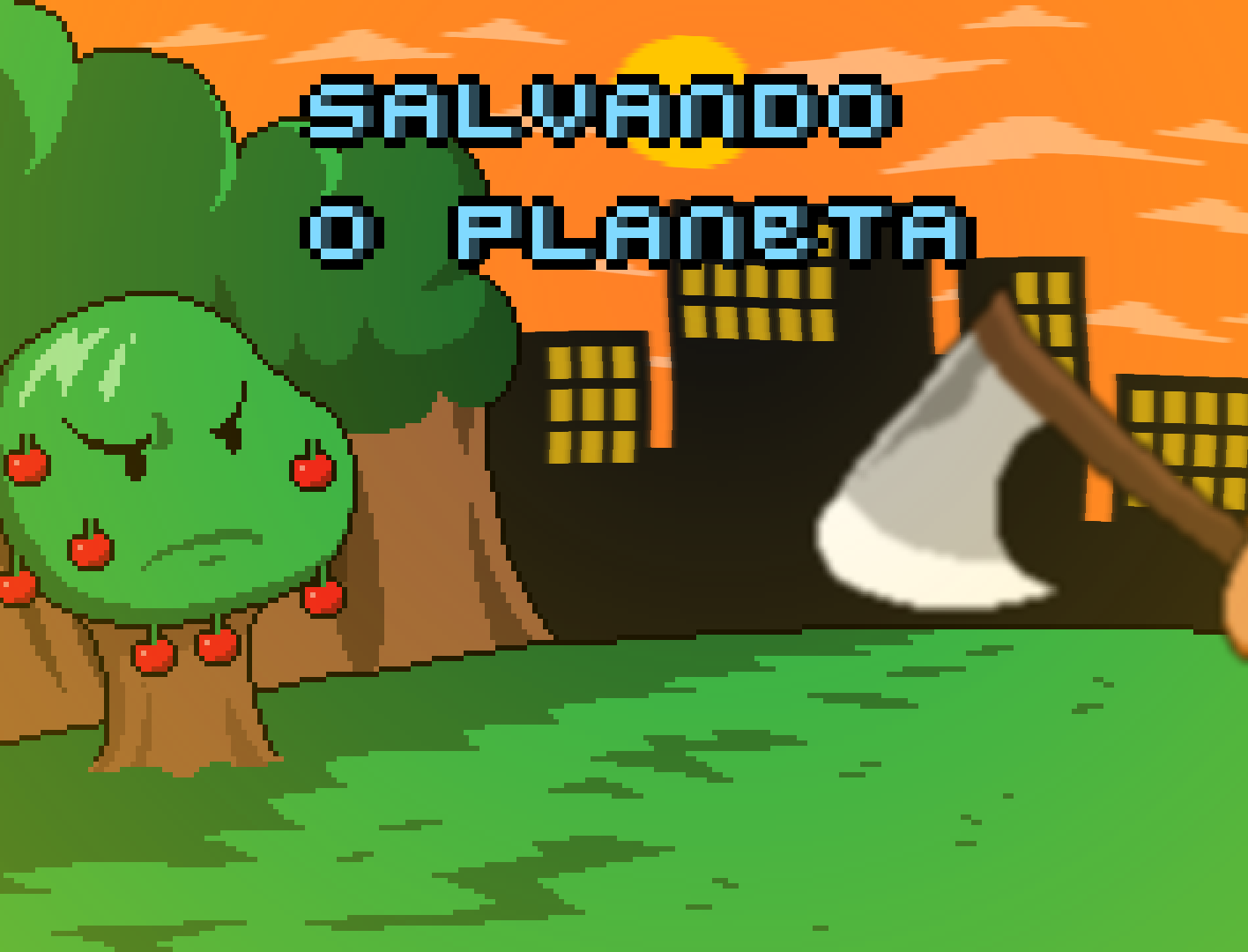 Cover image for Salvando o planeta