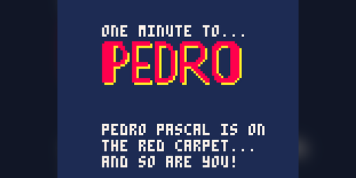 Cover image for One Minute to Pedro