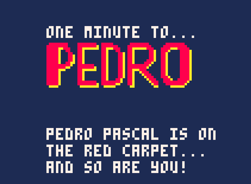 Cover image for One Minute to Pedro