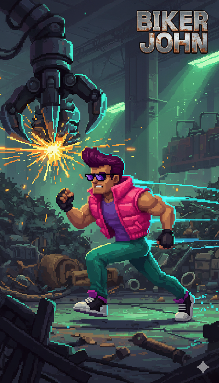 Cover image for Running Biker John