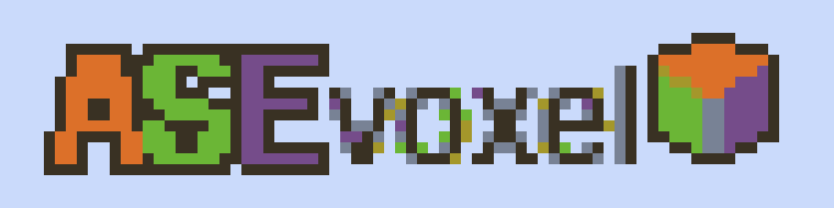 AseVoxel - Aseprite Voxel 3D model and preview