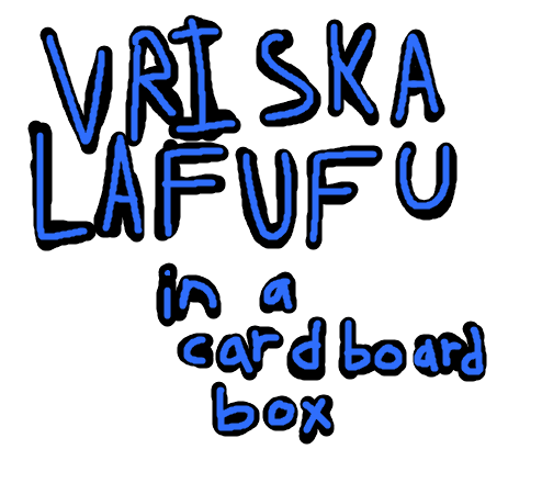 Vriska Lafufu in a Cardboard Box