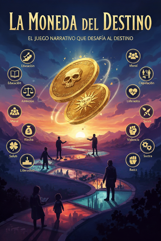 Cover image for La moneda del destino