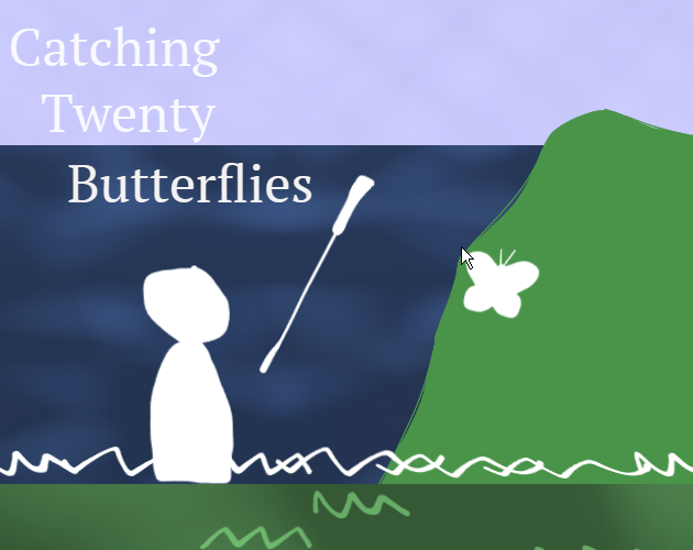Cover image for Catching Twenty Butterflies