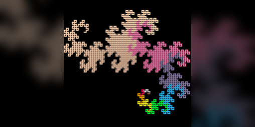 Cover image for Dragon Curve [PICO8 1k Jam]