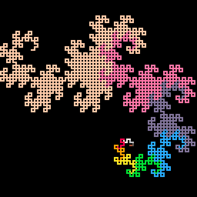 Cover image for Dragon Curve [PICO8 1k Jam]