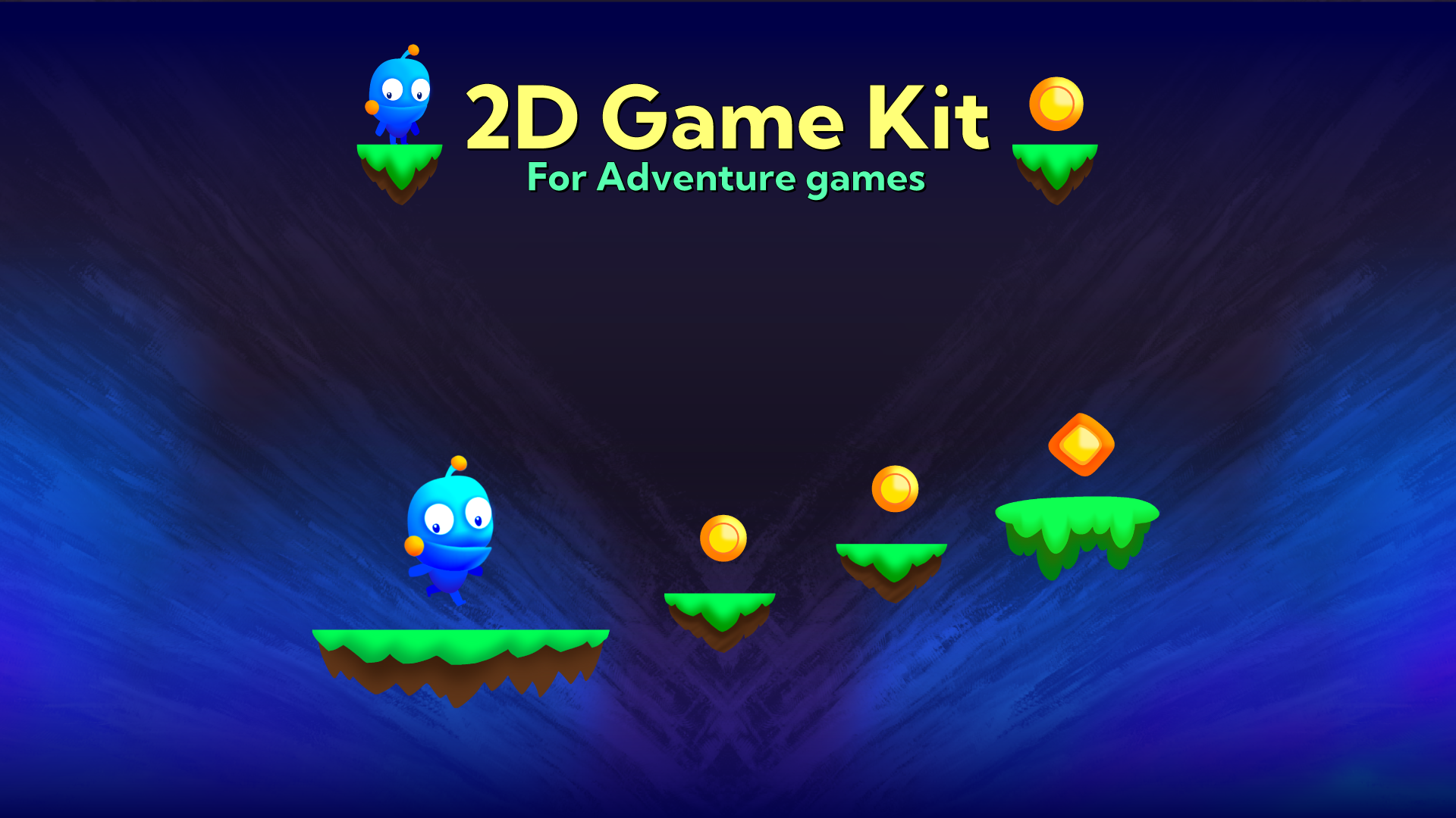2D Platformer Game Kit by kozmobotgames