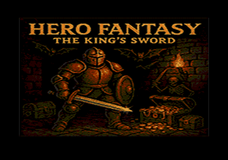Cover image for Hero Fantasy:The Kings Sword (Atari (mega)st(e)