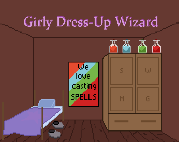 Cover image for Girly Dress-Up Wizard
