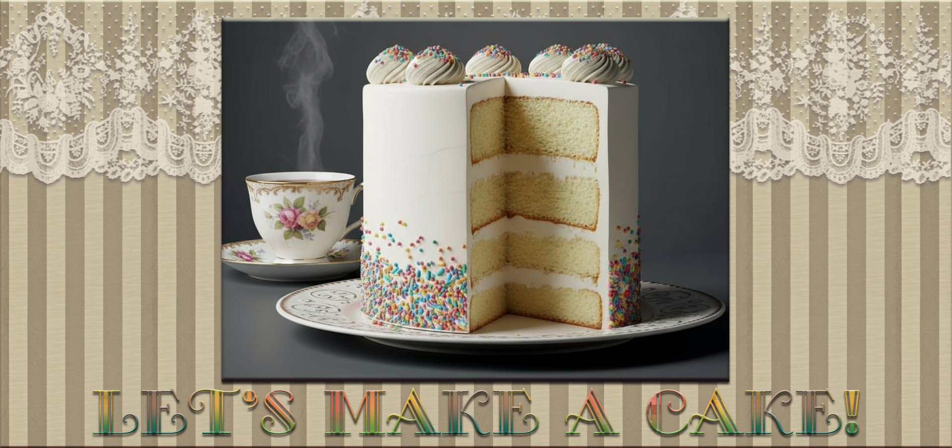 Let's Make a Cake - 2nd Layer!